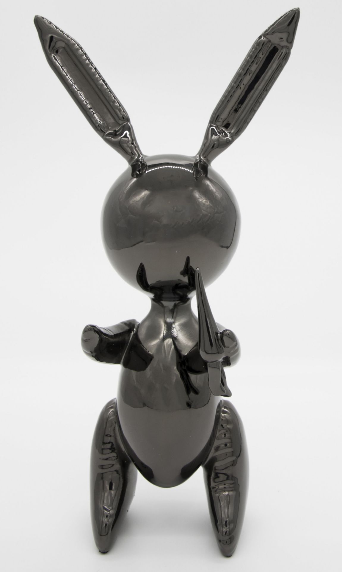 Jeff Koons (d'après) - Black Rabbit Alliage de zinc Editions Studio Edition [...]