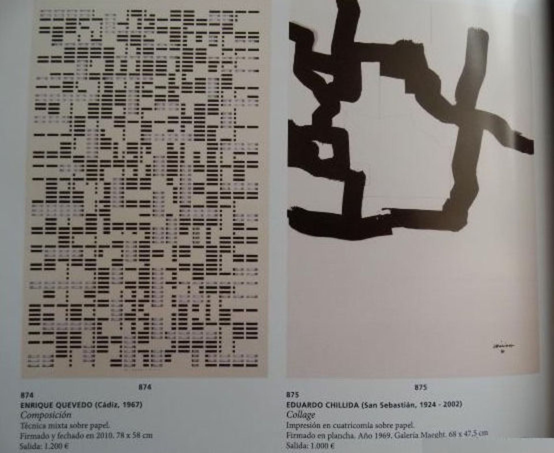 Eduardo Chillida Dimensions: 68 × 47,5 cm Signé dans l'impression Condition: [...] - Bild 7 aus 9