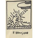 Keith HARING (1958-1190) UFO, dessin original au feutre de Keith Haring circa [...]