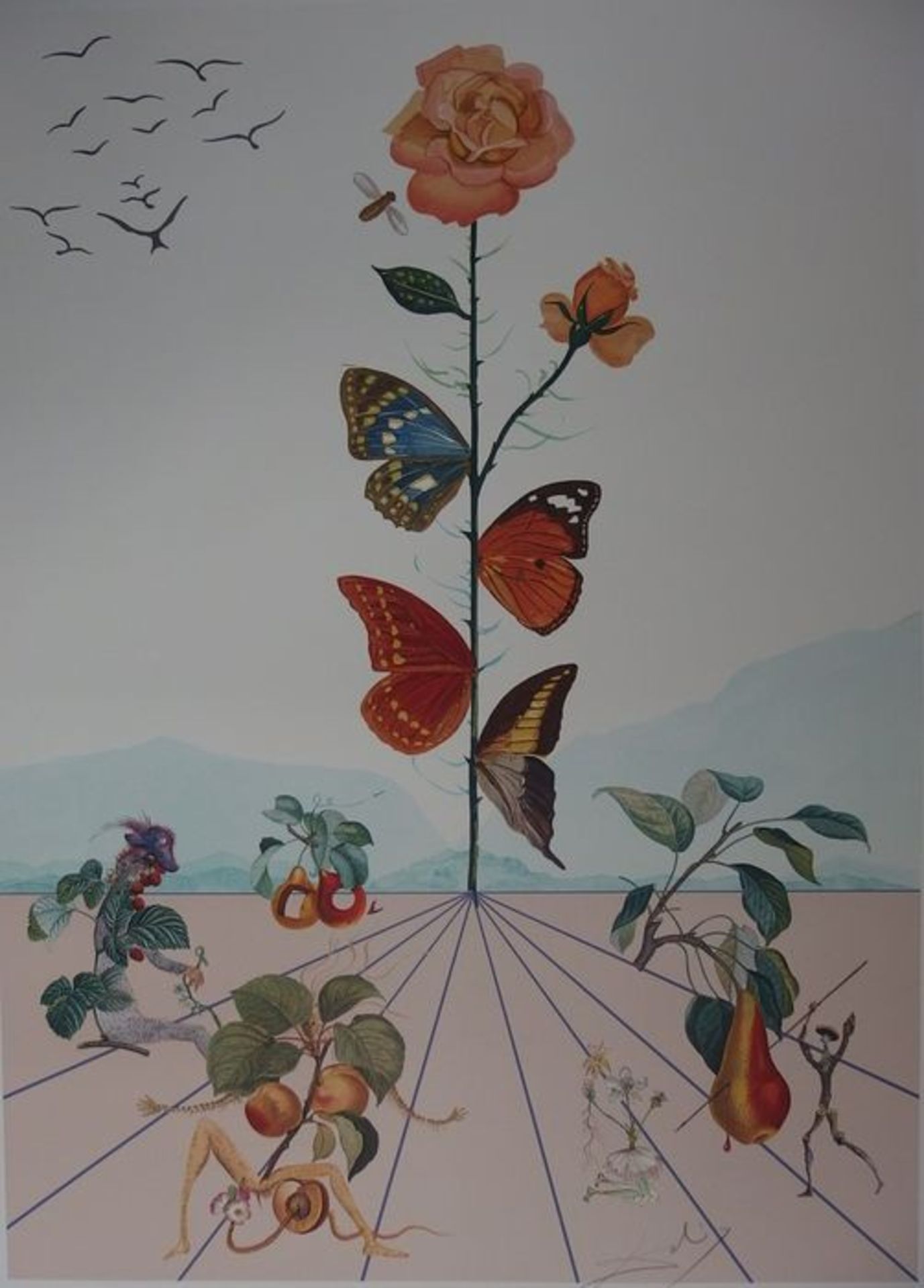 Salvador Dalì Flordalì II, 1981 Coloreè lithographie, 103x72, 2 cm Publiè par [...]