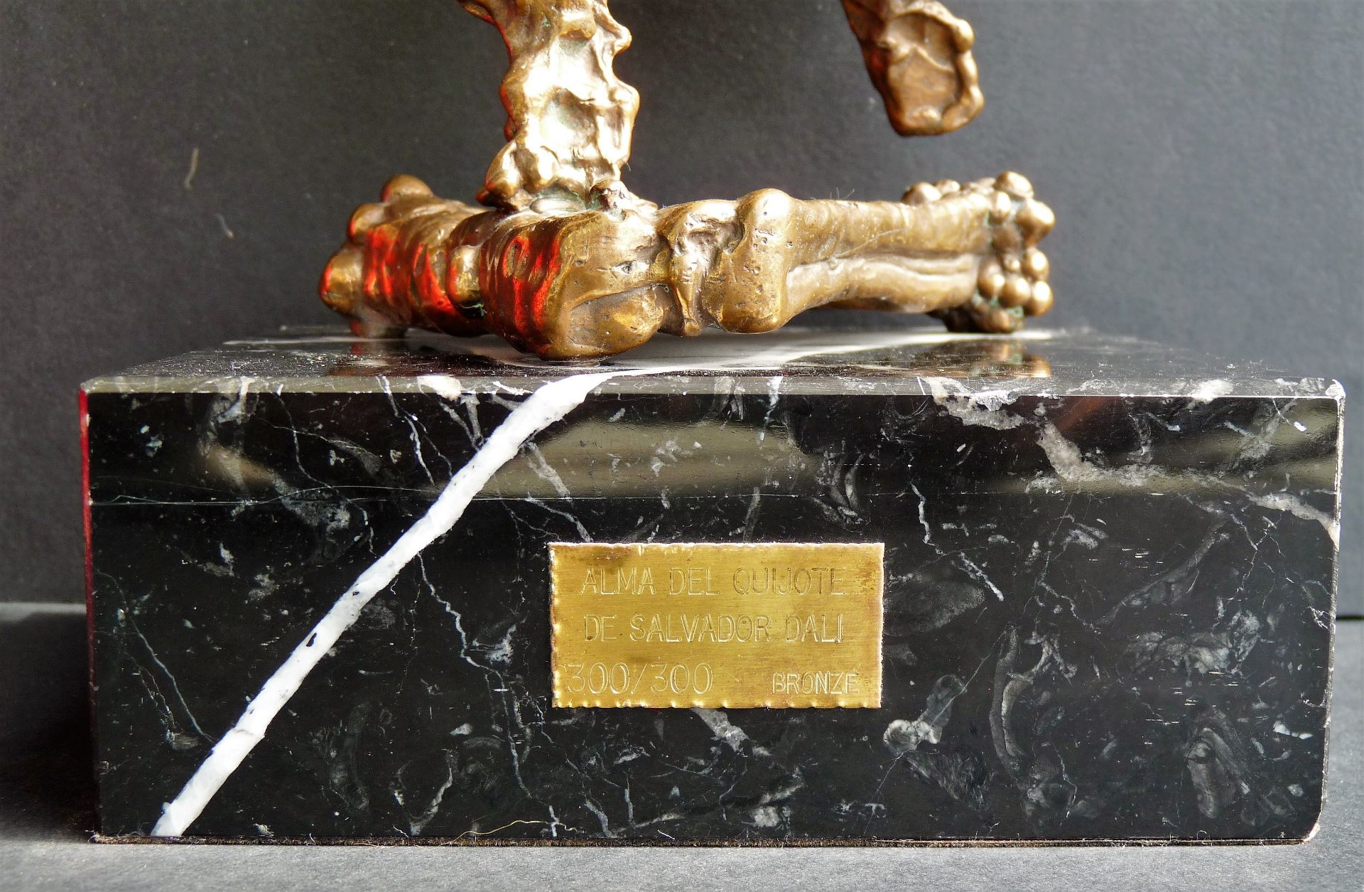 Salvador Dali - Sculpture Bronze Numérotée Signée Certificat 1975 "Alma Del [...] - Bild 23 aus 28