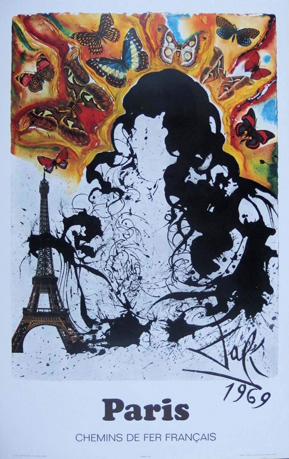 Salvador DALI (1904-1989) Paris Original lithograph and heliengraving (Matthieu and [...]