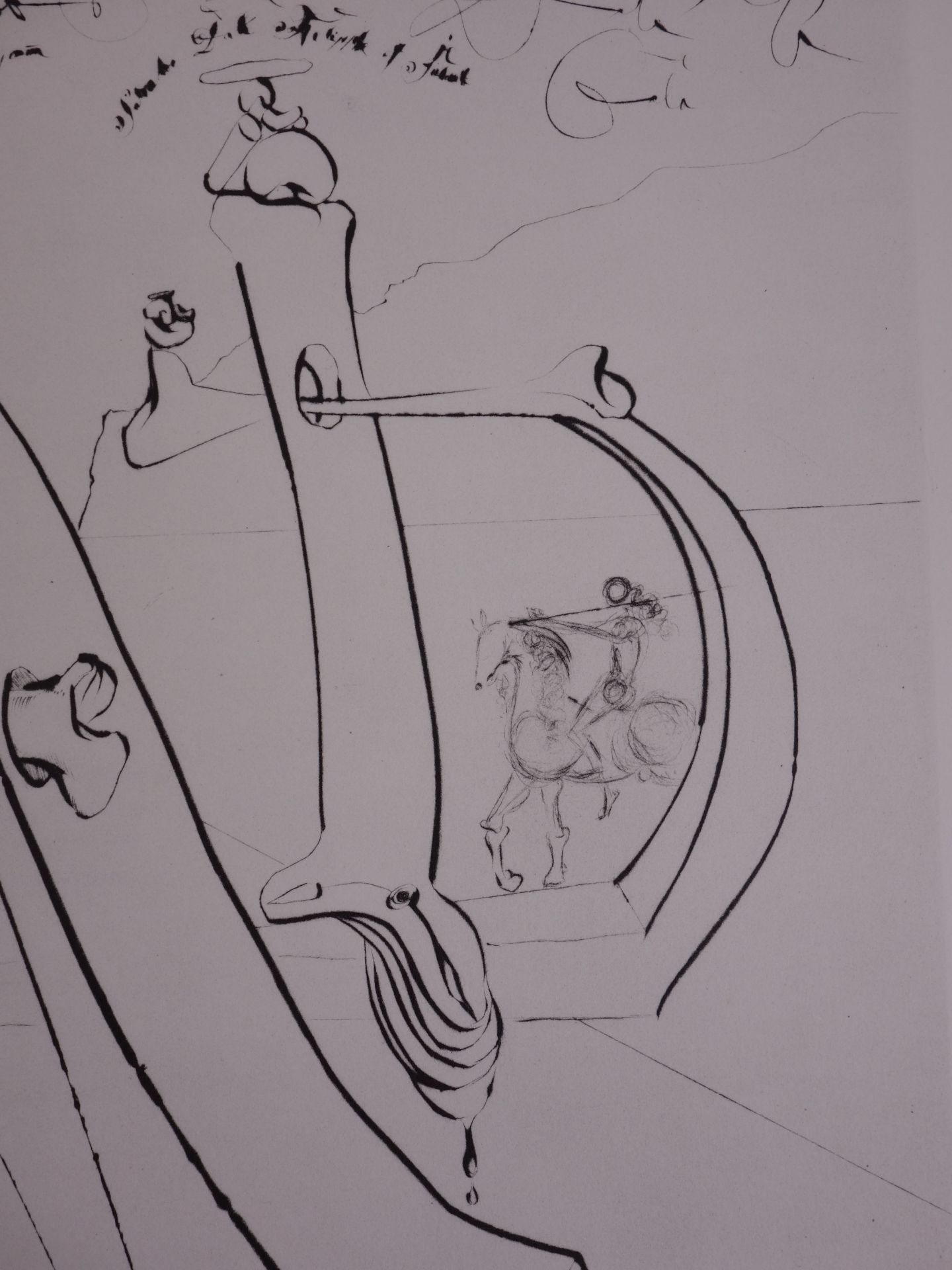 Salvador Dali (1904-1989) Tribute to Dürer, 1966 Helioengraving on wove paper BFK [...] - Bild 5 aus 7