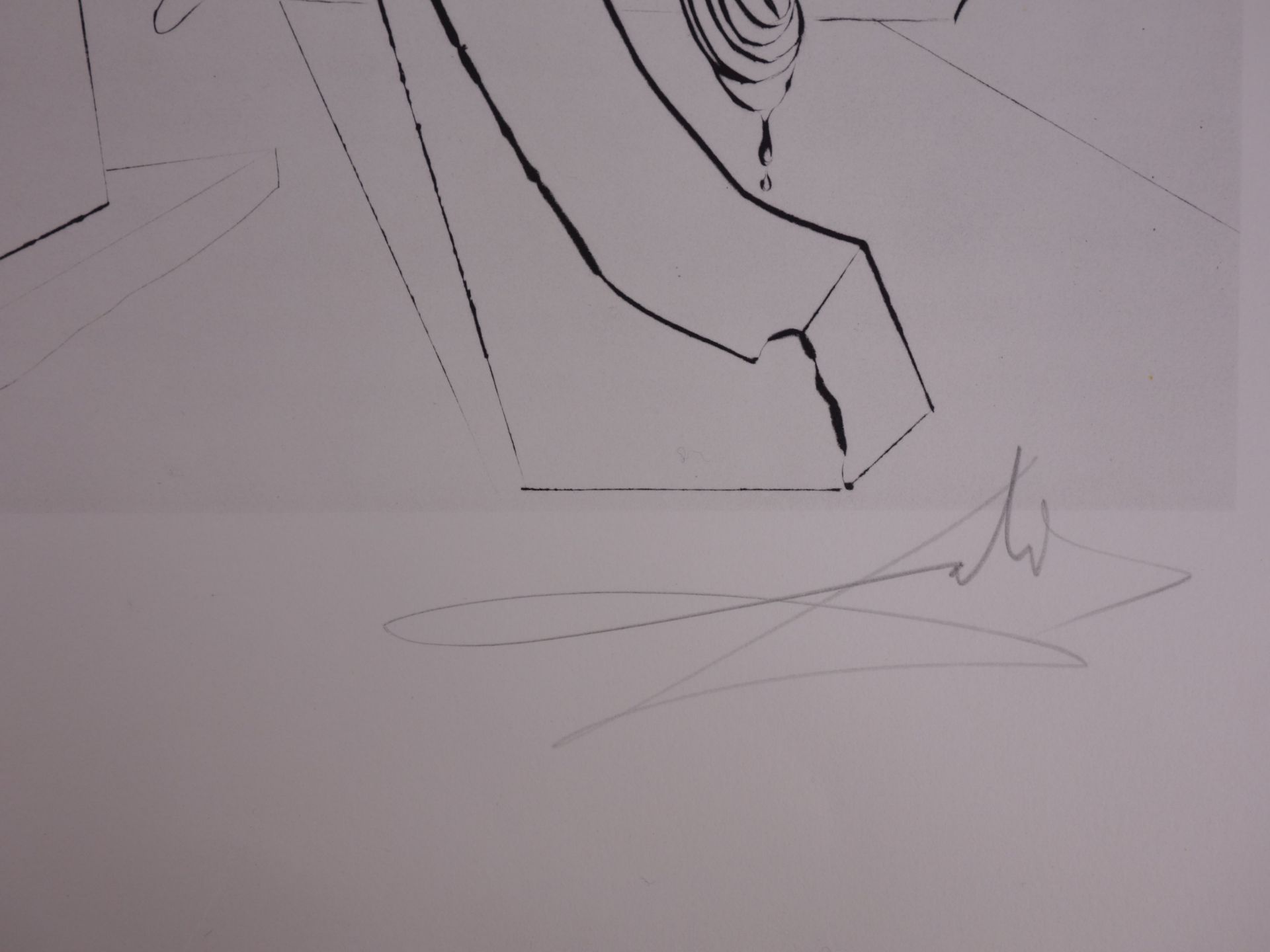 Salvador Dali (1904-1989) Tribute to Dürer, 1966 Helioengraving on wove paper BFK [...] - Bild 3 aus 7