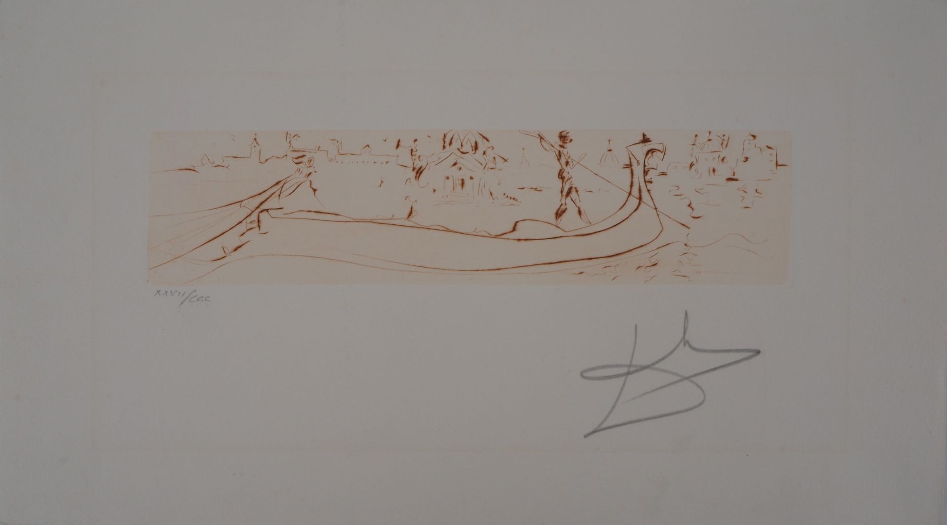 Salvador Dali (1904-1989) Vision de Paradis, 1976 Gravure originale Sur papier [...]