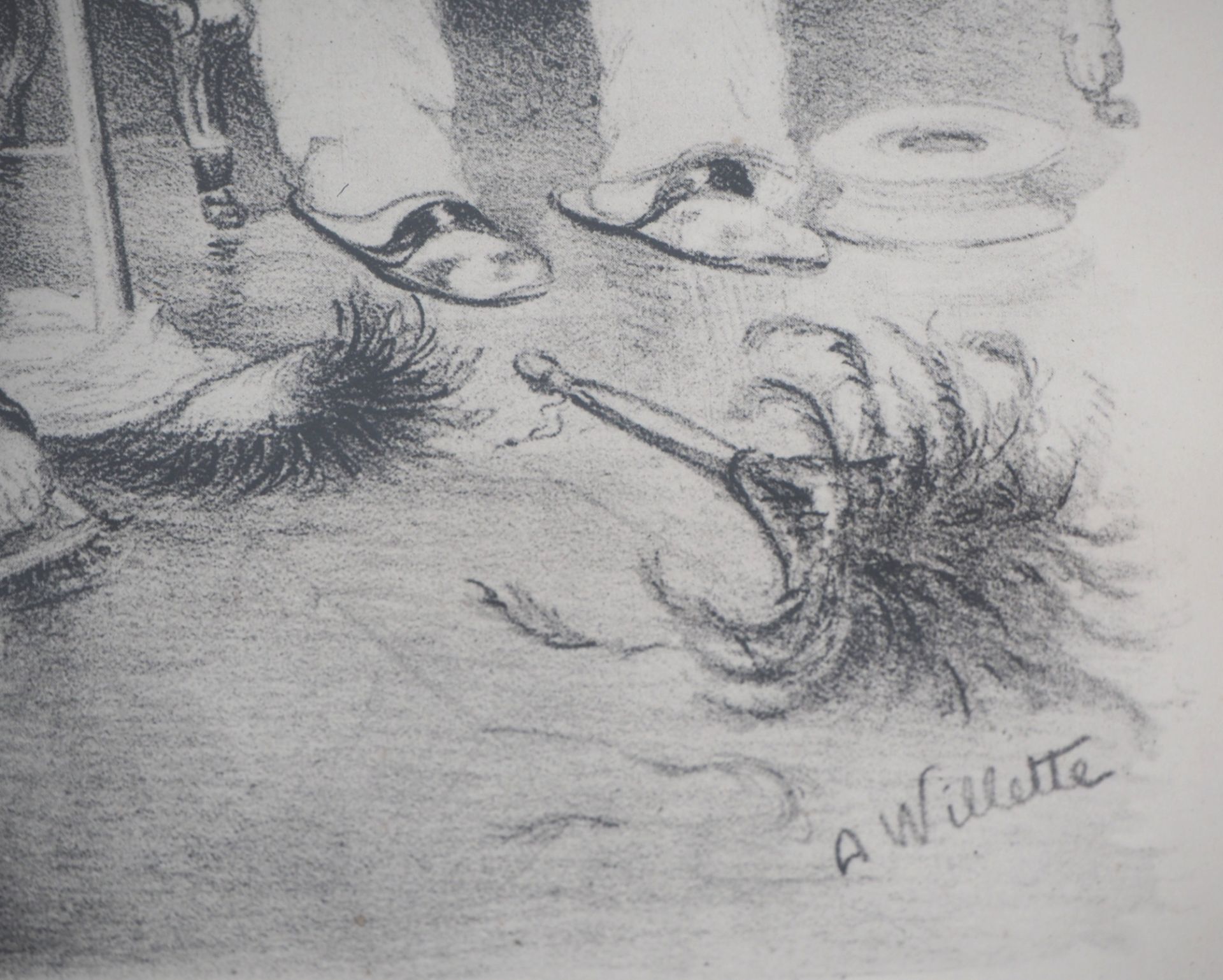 Adolphe Léon WILLETTE Les pêchers capitaux Ensemble de sept gravures [...] - Bild 33 aus 33