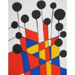 Alexander CALDER Mosaique et Ballons noirs, 1971 Lithographie originale en 4 [...]