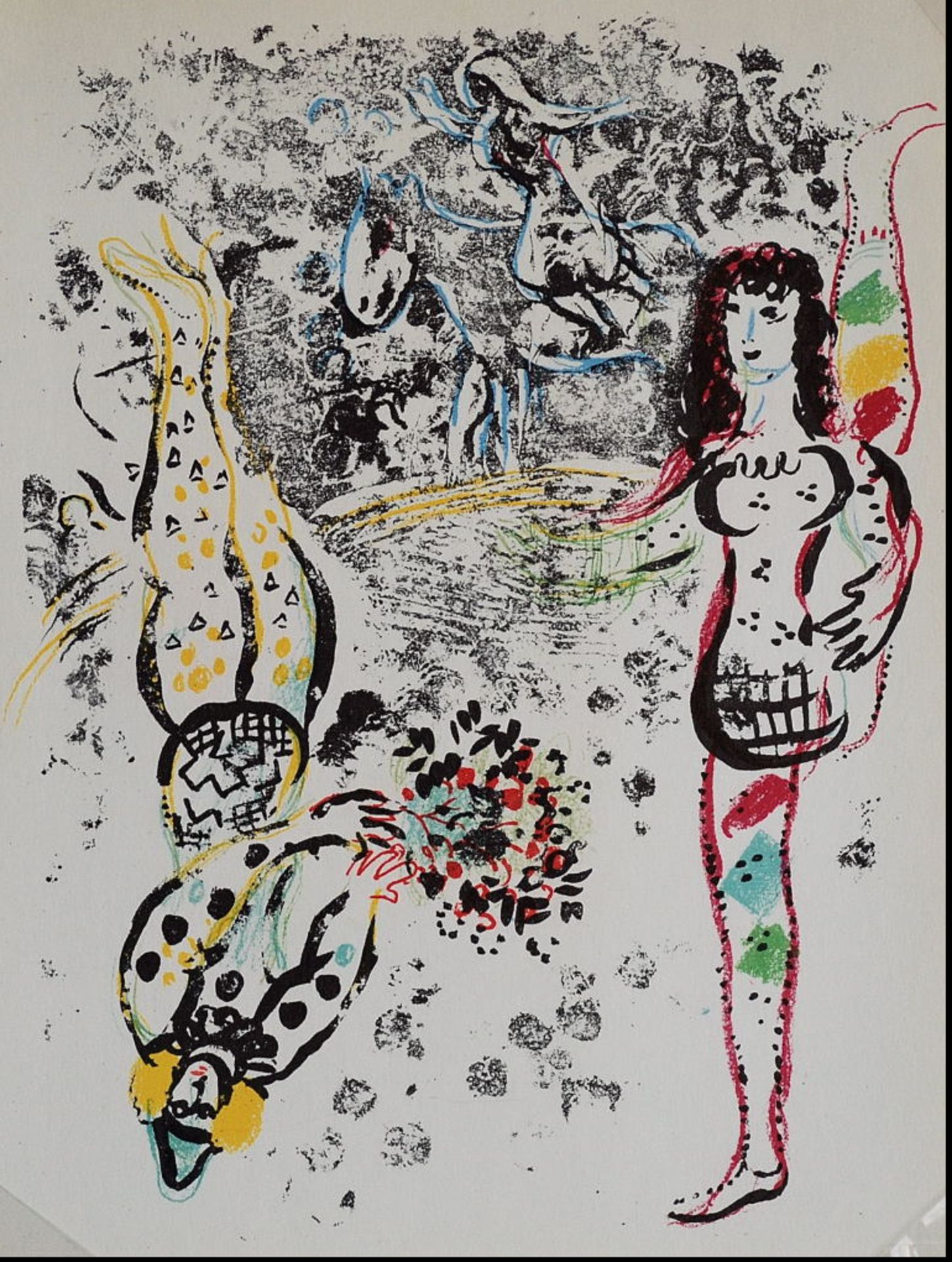 Marc Chagall - Chagall Lithographie II Lithograph 32 x 24 cm "Chagall lithographie [...]