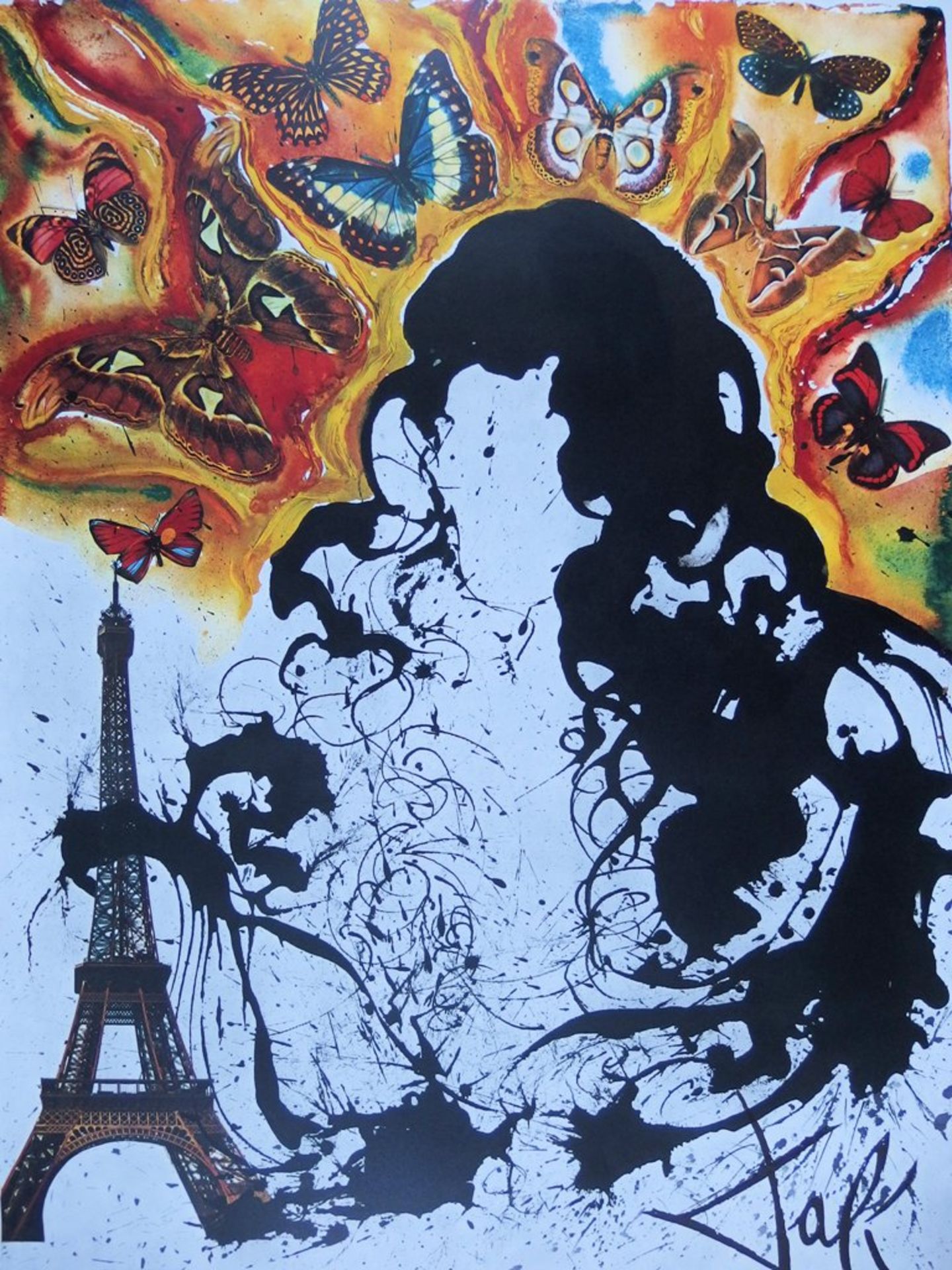 Salvador DALI (1904-1989) Paris Original lithograph and heliengraving (Matthieu and [...] - Bild 2 aus 5