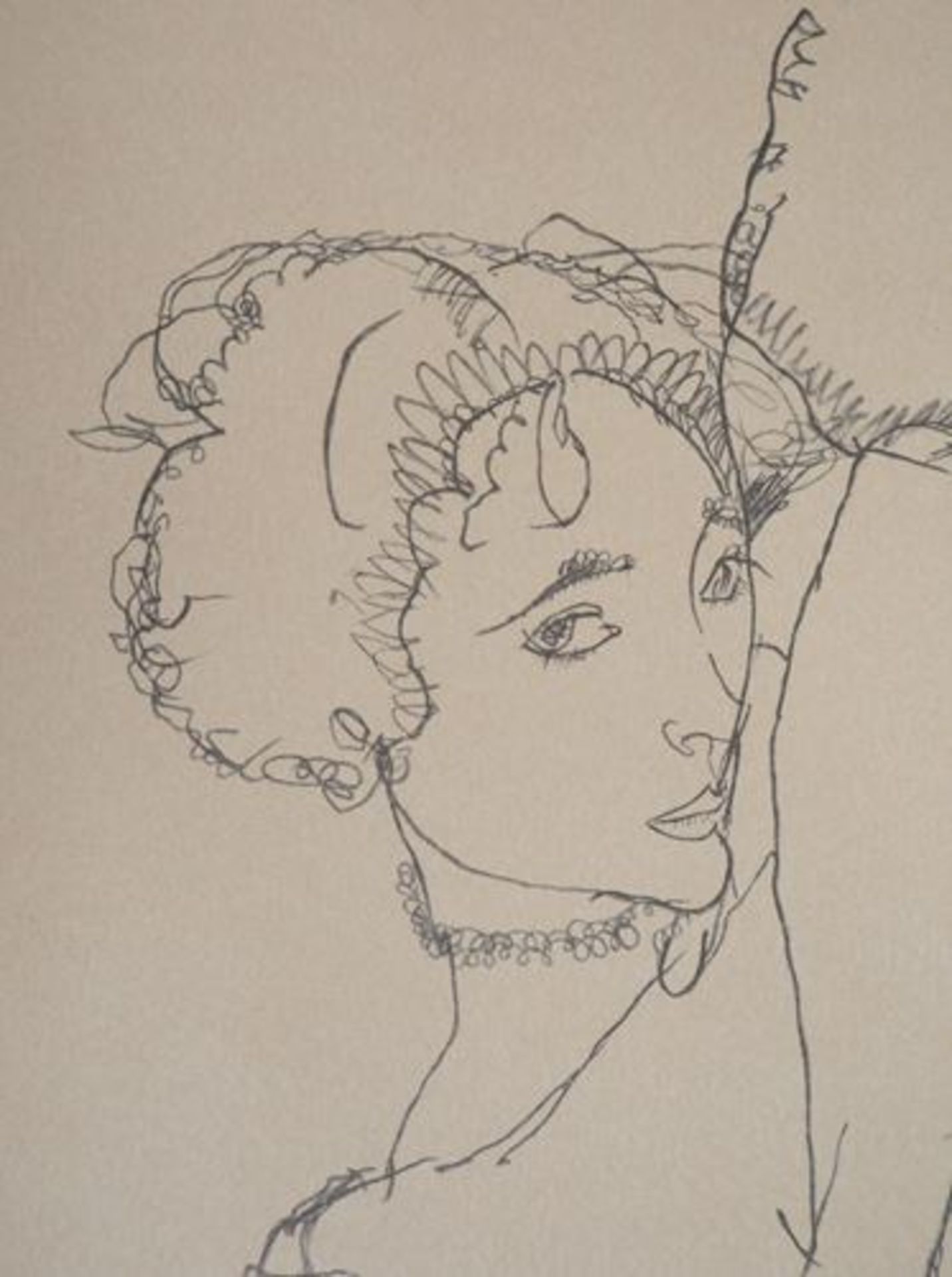 Egon SCHIELE (after) Provocative Woman Lithograph Signed in the plate bottom right On [...] - Bild 7 aus 7