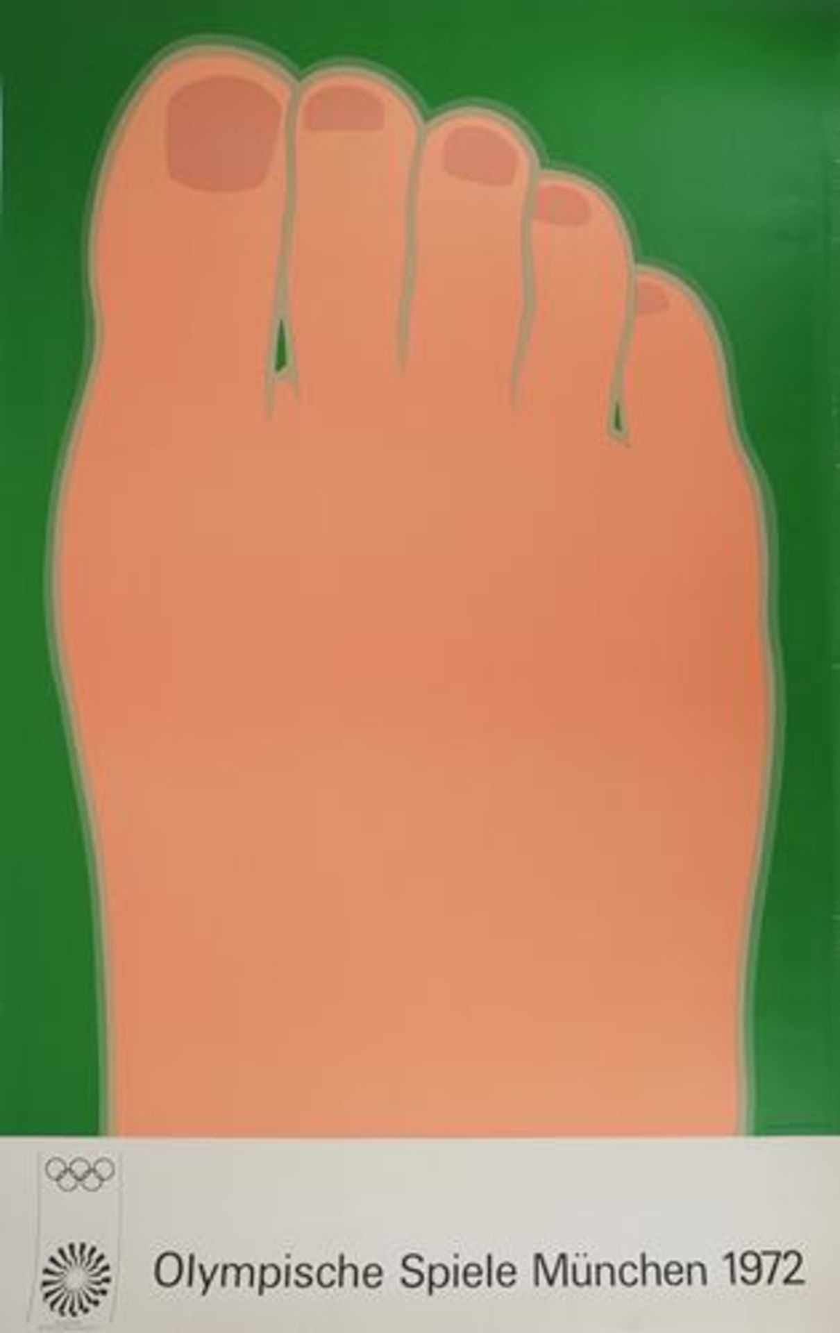 Tom WESSELMANN The foot, 1972 Original screenprint Signed in the plate Total [...]