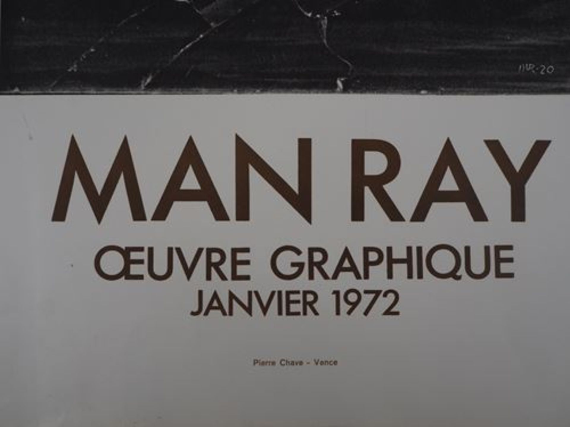 Man Ray (1890 - 1976) Danger, 1972 Original vintage poster drawn as lithograph Signed [...] - Bild 8 aus 8