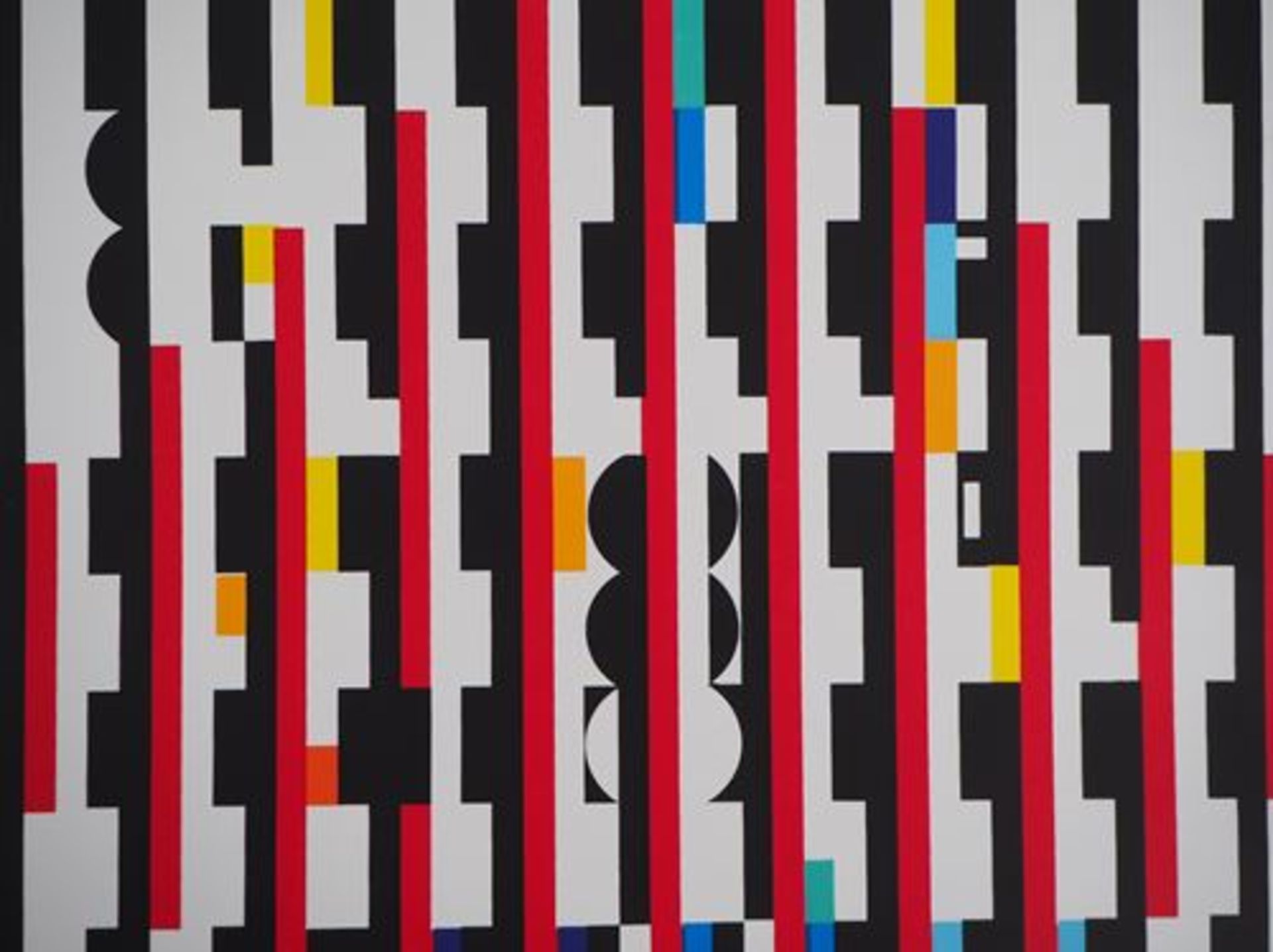 Yaacov AGAM Kinetic Composition, 1971 Original screenprint On thick paper Dimensions: [...] - Bild 3 aus 5