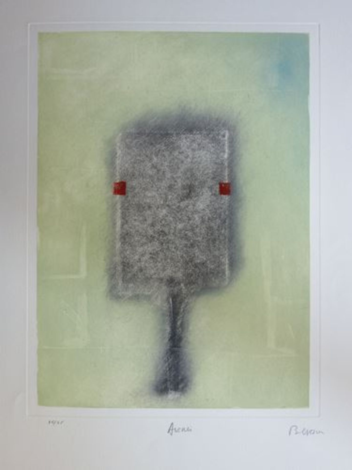 Erik Bersou Future, c. 1985 Original engraving on aquatint on wove paper Signed in [...] - Bild 2 aus 5