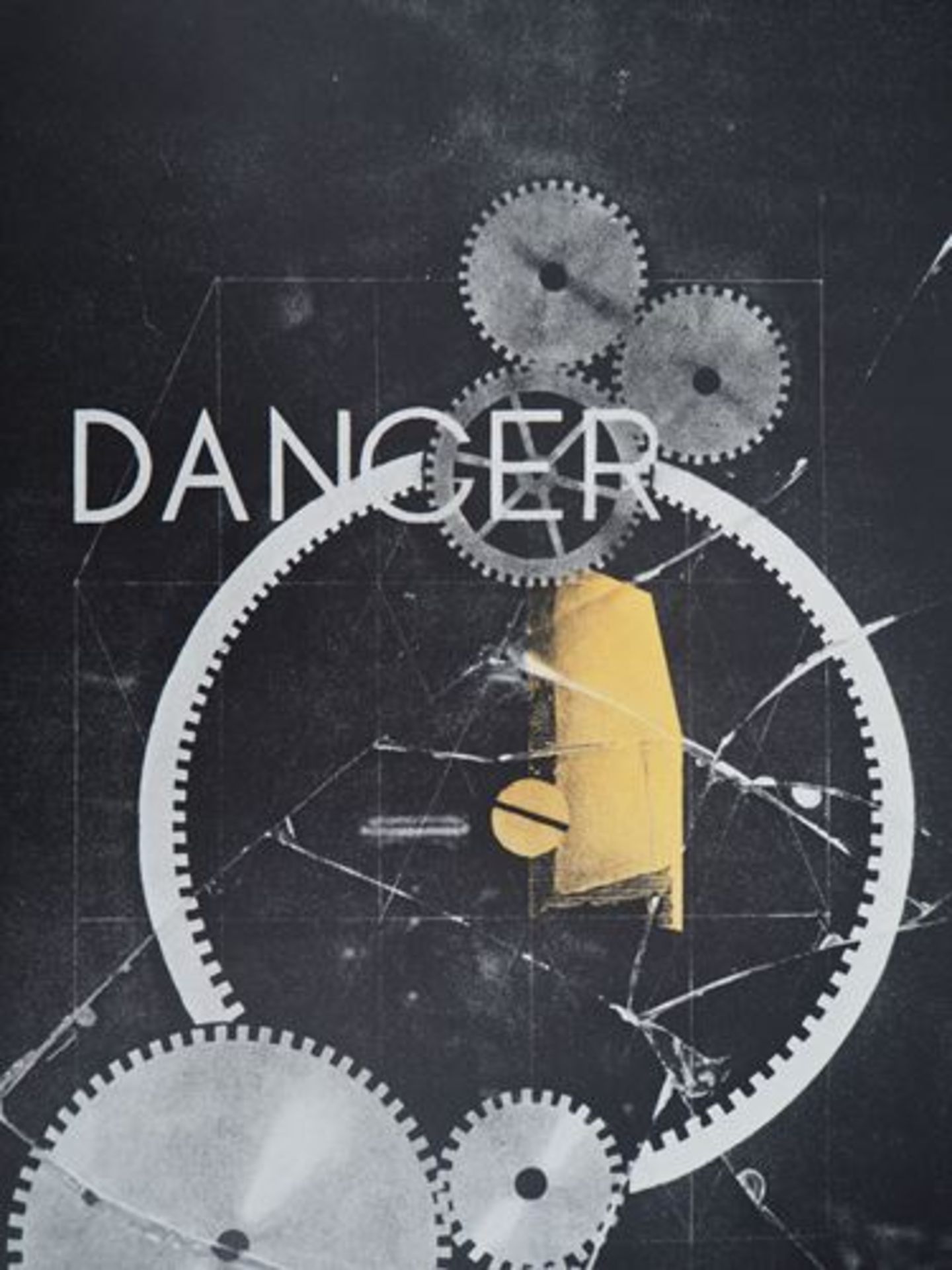 Man Ray (1890 - 1976) Danger, 1972 Original vintage poster drawn as lithograph Signed [...] - Bild 3 aus 8