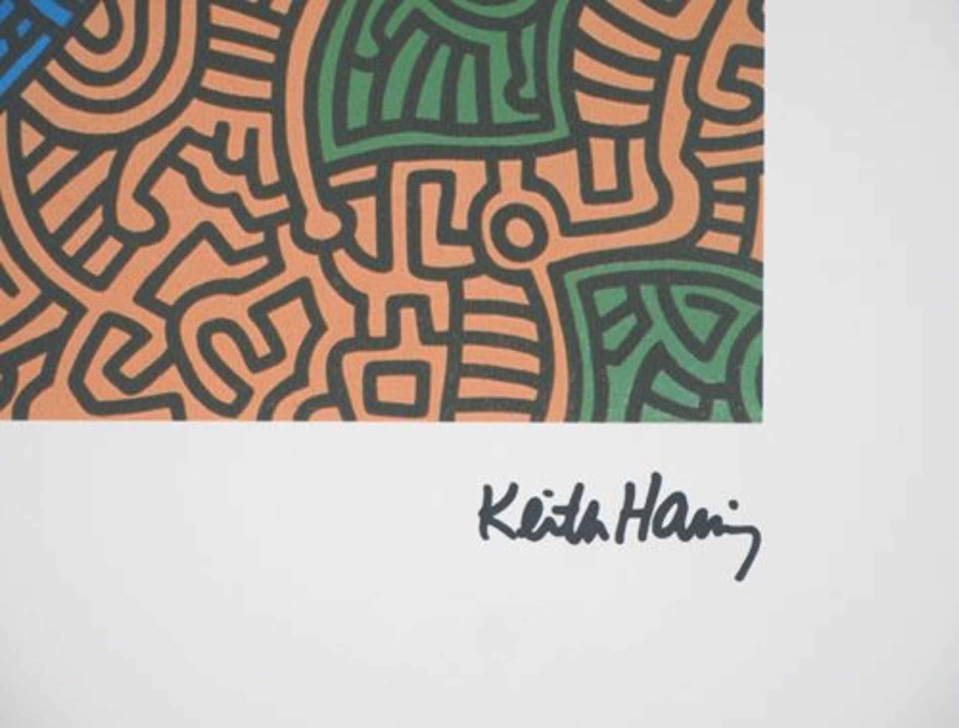 Keith HARING Final Blow Silkscreen on paper Signed on print Keith Haring [...] - Bild 2 aus 7