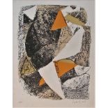 MARINO MARINI - Cheval et Cavalier - 1963 Original lithograph in 5 colours on wove [...]