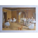 Edgar DEGAS (after) Le cours de danse (The Dance Class) Lithograph on Vellum [...]