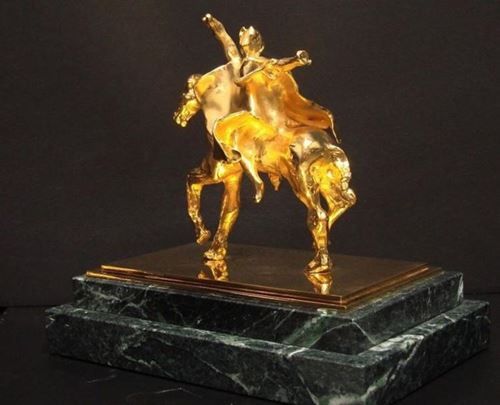 SALVADOR DALI "The Emperor Trajan on Horseback" Original Limited Sculpture [...] - Image 2 of 8