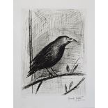 Bernard BUFFET (1928-1999) The crow Original etching with a dry point signed in [...]