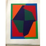 Victor Vasarely - Les années cinquante 4 Original silkscreen on paper Hand signed [...]