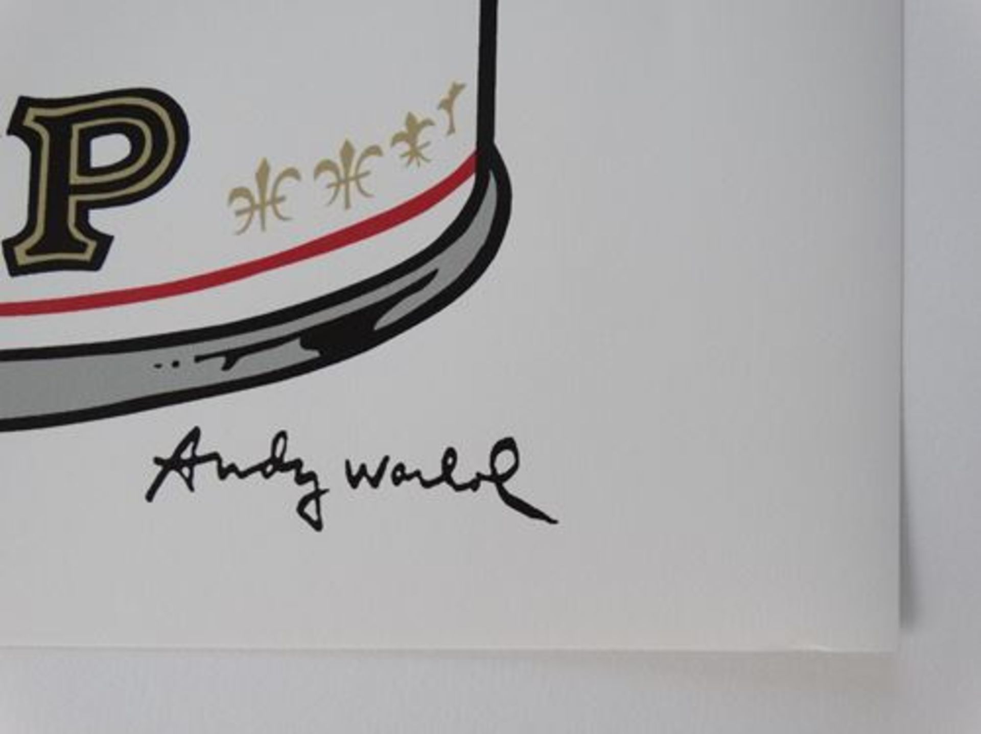 Andy WARHOL -Lithographie Lithographie Signée dans la planche et numérotée au [...] - Bild 2 aus 5