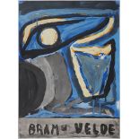 Bram Van VELDE (1895 - 1981) The eye, 1970 Original vintage poster drawn as [...]