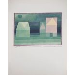 Paul KLEE Three Cubist Houses, 1964 Lithograph and stencil (Jacomet process) Printed [...]