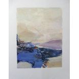 ZAO Wou-Ki Abstract landscape Original lithograph by ZAO Wou-Ki For the Greeting Card [...]