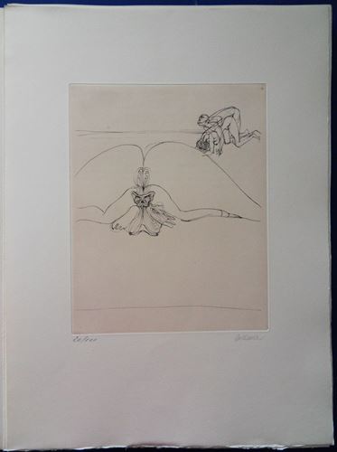 Hans BELLMER The body offers itself Original engraving signed in pencil by the [...] - Image 2 of 6