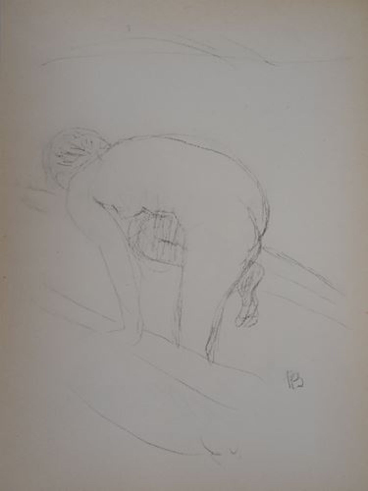 Pierre BONNARD (after) Nude woman from behind, 1945 Lithograph based after a drawing [...] - Bild 5 aus 5