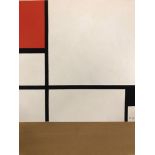 Piet Mondrian - Composition Original stencil created for the art review "XXe [...]