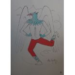 Jean COCTEAU Le griffon (The Griffon) Lithograph on vellum paper Signed in the [...]