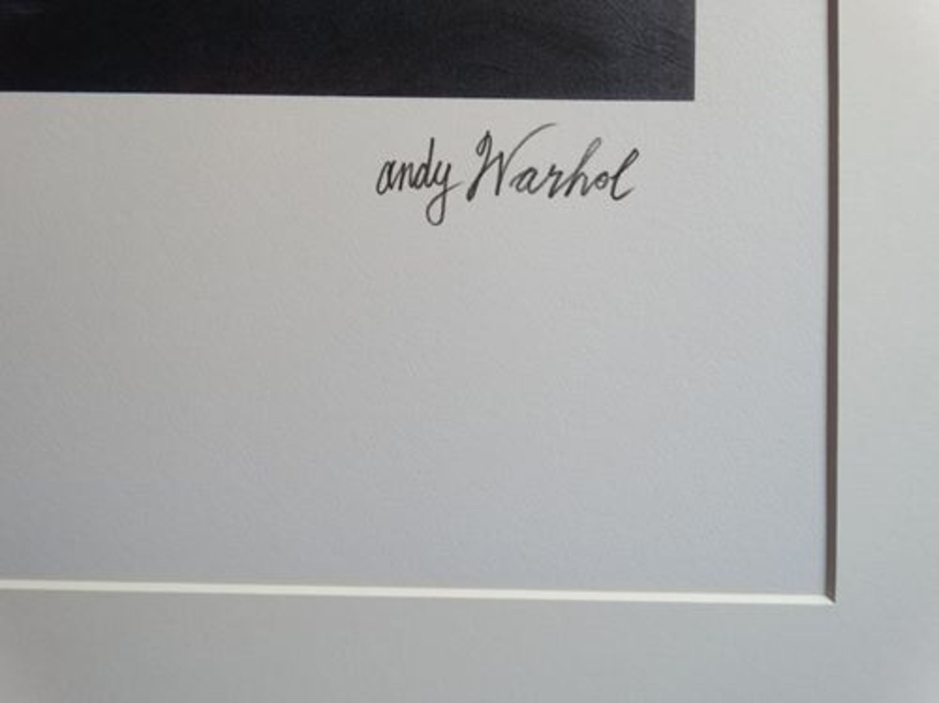 Andy WARHOL -Lithographie Lithographie Signée dans la planche et numérotée au [...] - Bild 2 aus 4