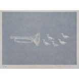 Max ERNST Trumpet and ducks, 1972 Original colour lithograph Signed in pencil bottom [...]