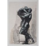 Auguste Rodin Anacreon and Love, 1897 Engraving (helioengraving reprised with [...]