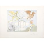 Salvador DALI Airplane Original etching, 1975 Handsigned in pencil by the [...]