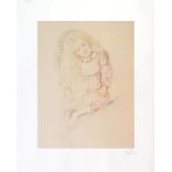 Valérie (1994) Color lithograph signed in pencil on China applied on Arches [...]