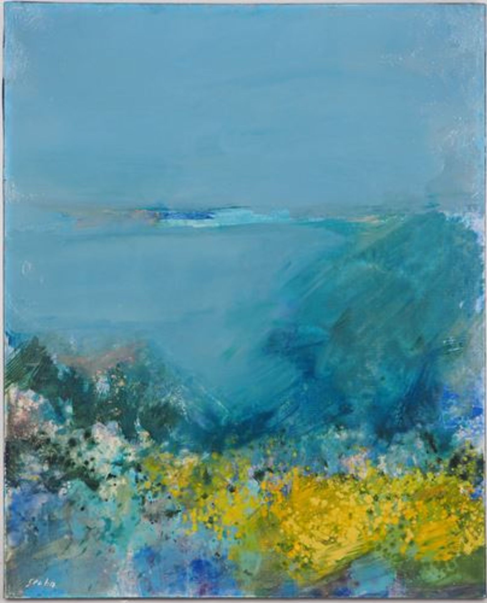 Victor SPAHN Cape of Antibes Original oil on canvas Signed lower left and [...]