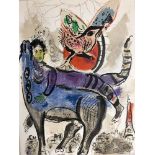 Marc Chagall - La Vache Bleue Original lithograph created for the art review "XXe [...]