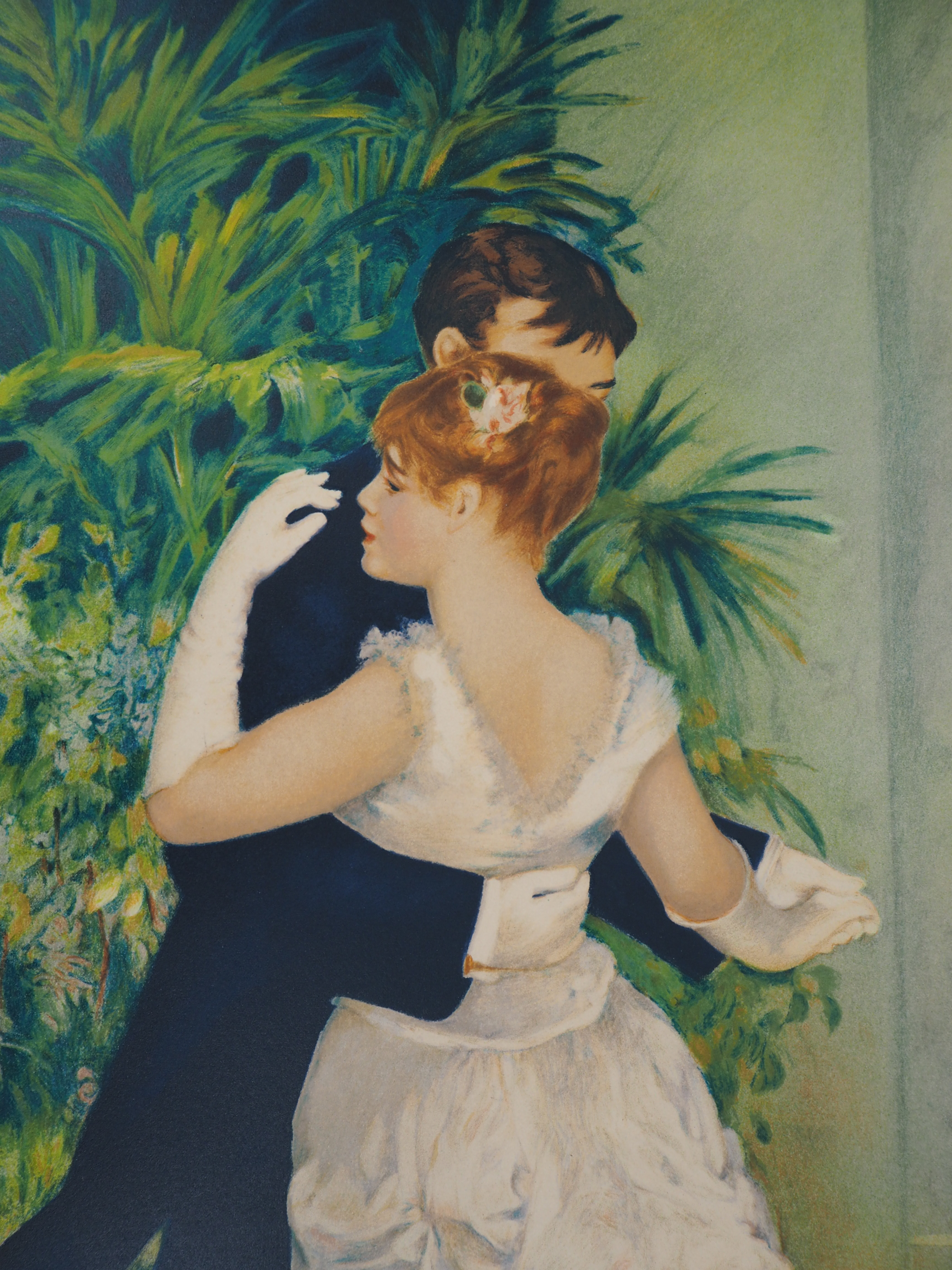 Pierre-Auguste RENOIR (after) Dance in the city Colour lithograph Signed in the plate [...] - Image 9 of 10