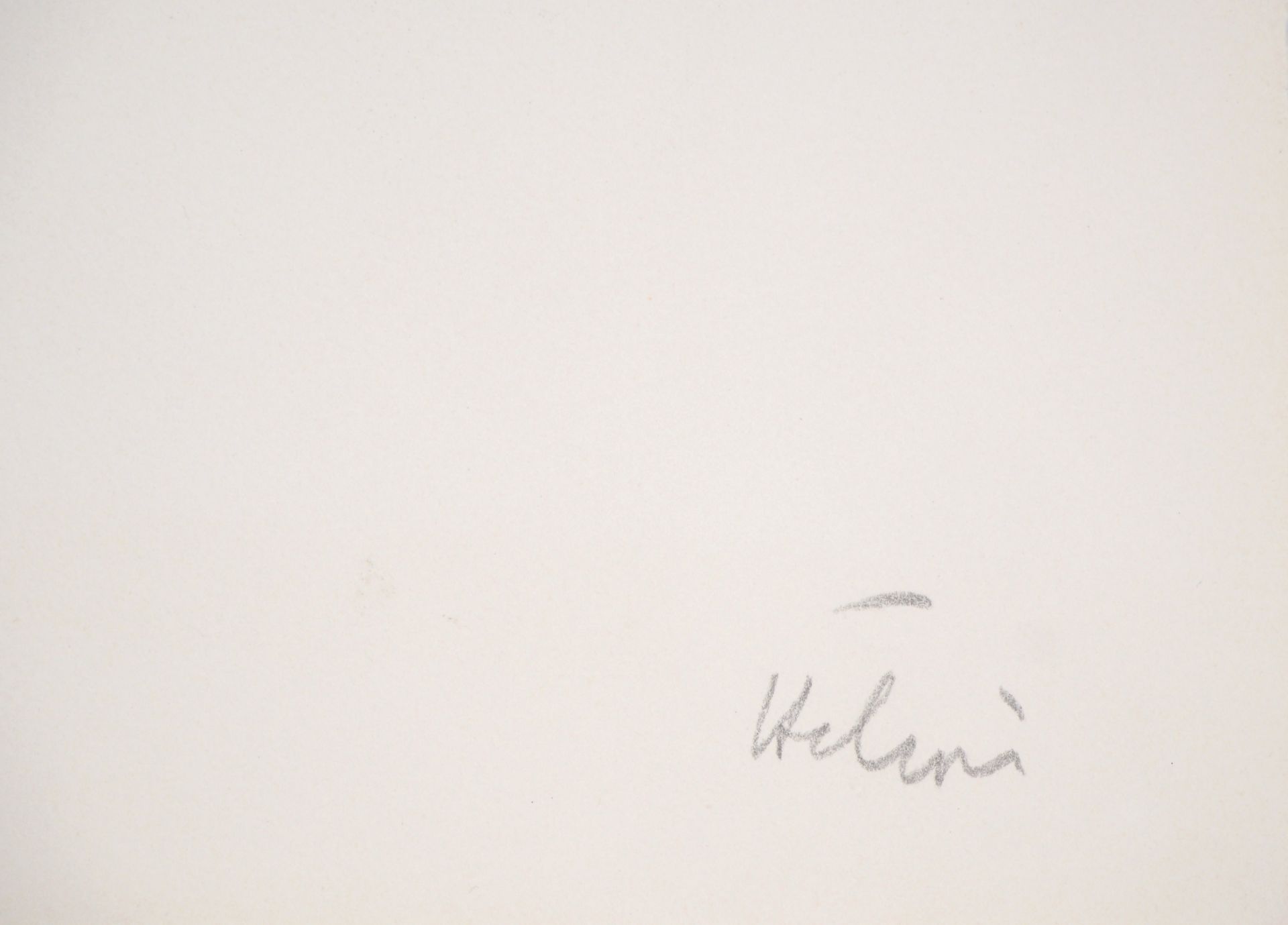 Jean HELION Evening amongst gentlemen Original lithograph on Vellum paper Signed [...] - Bild 3 aus 5