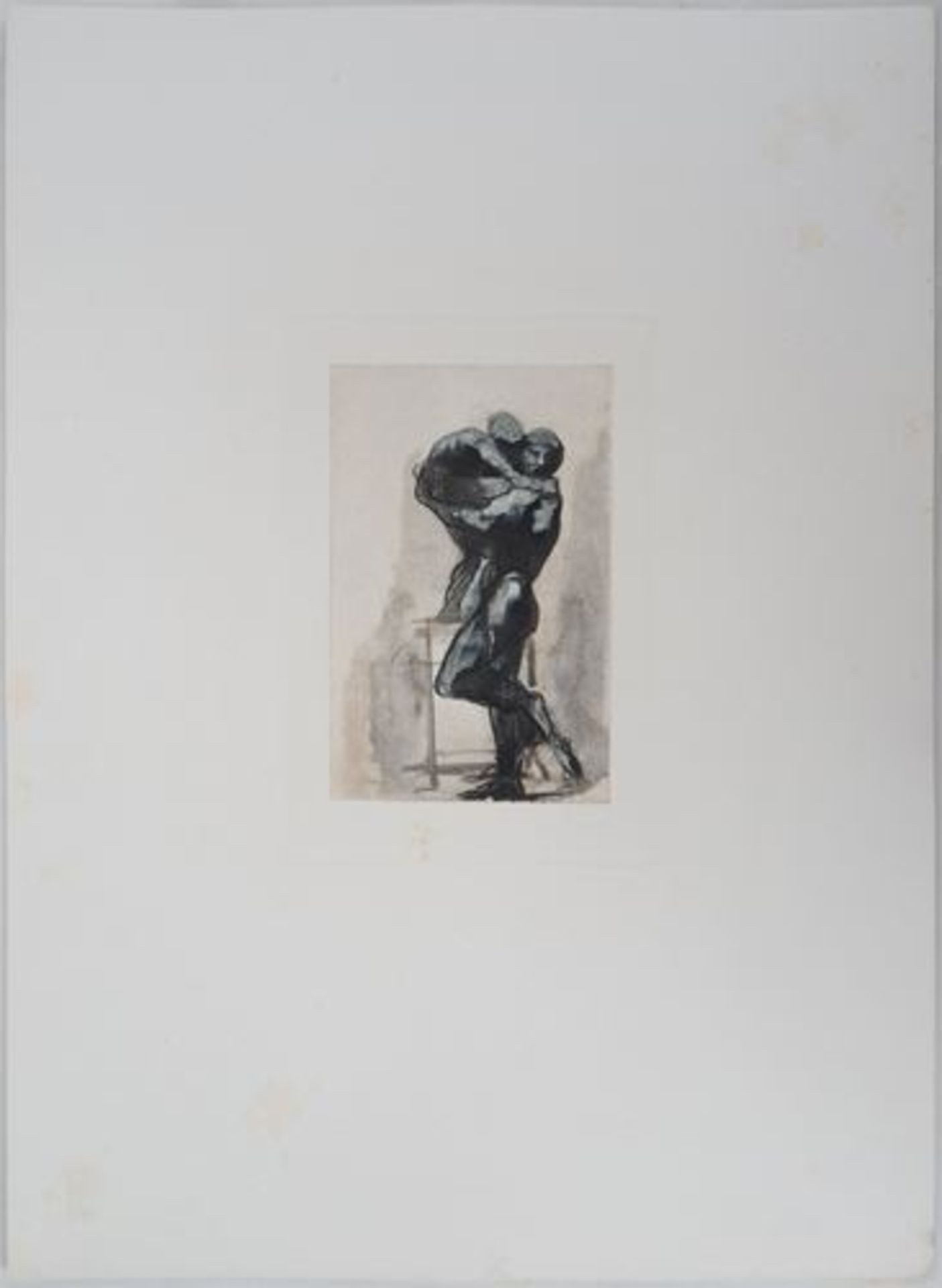 Auguste Rodin Anacreon and Love, 1897 Engraving (helioengraving reprised with [...] - Bild 2 aus 6