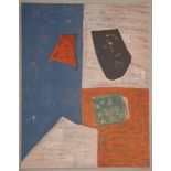 SERGE POLIAKOFF - Composition rose, rouge et bleue - 1958 Original [...]