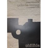 Eduardo Chillida - Galerie Le Long Poster on paper Plate signed &amp; not [...]