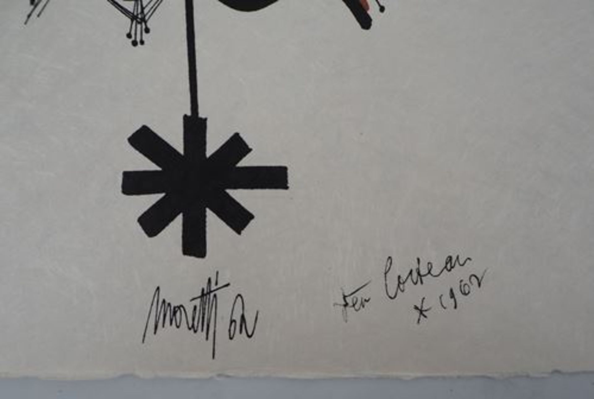 Jean Cocteau (1889 - 1963) and Raymond Moretti (1931 - 2005) The Star, 1973 Original [...] - Bild 7 aus 7