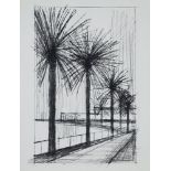 Bernard Buffet - Naples (12) Drypoint on Arches paper Extracted from the portfolio [...]