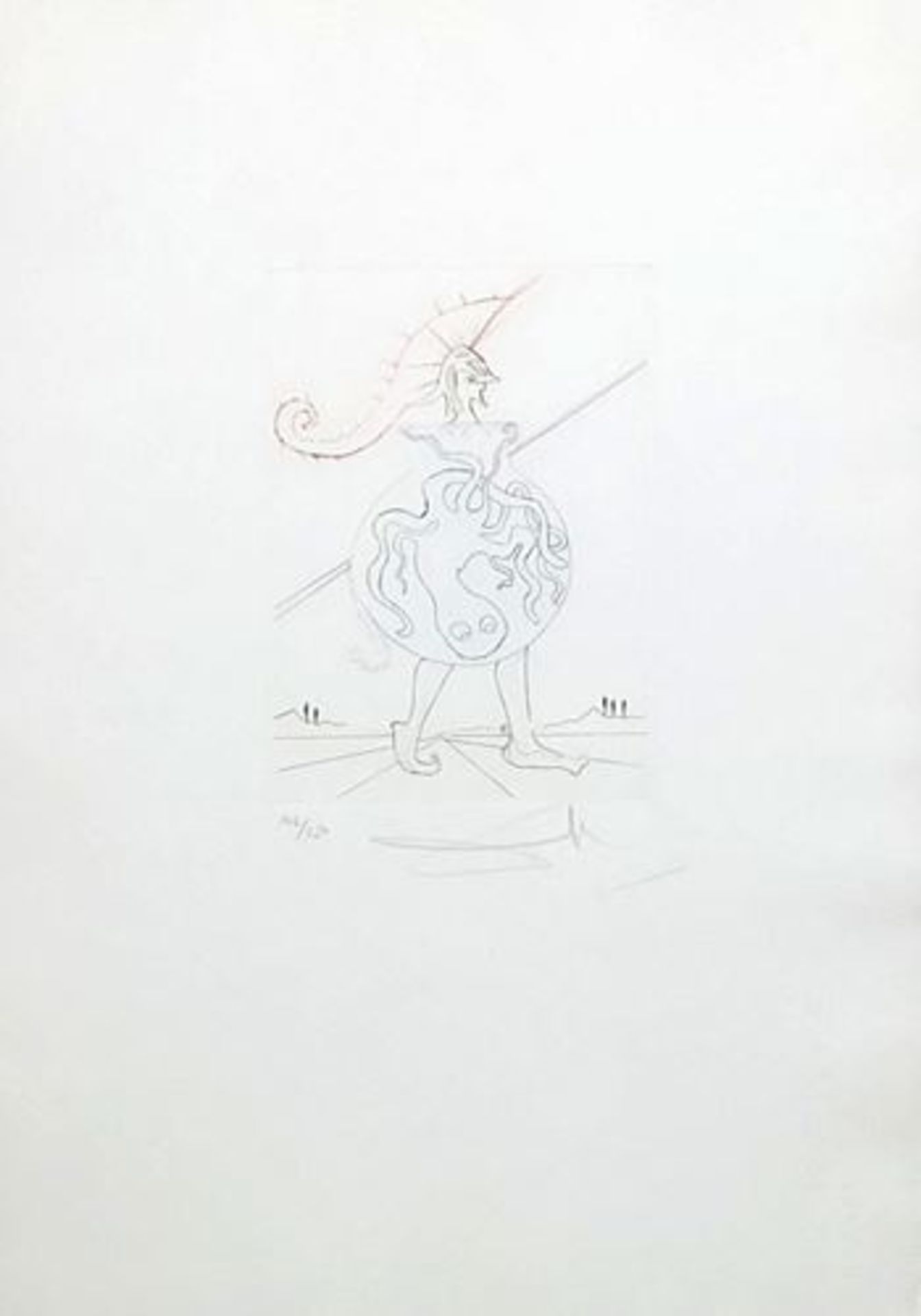 Salvador DALI Troilus and Cressida Original etching, 1971 Handsigned in [...]