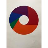 Max Bill - Fünfteiliger Ring Original silkscreen on paper Hand signed &amp; [...]