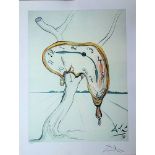 Salvador DALI (after) The soft clock - Modern lithographic print from an original [...]